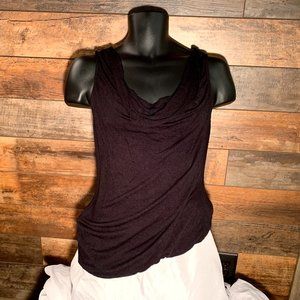 Black Tank w Lace Back
